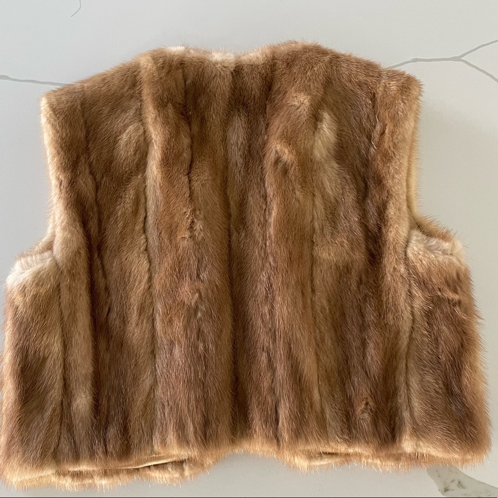 Vintage Fur Vest